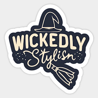 Wickedly Stylish Sticker